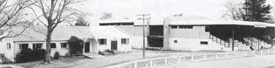 Clubrooms and Grandstand at Temuka  Domain photo.