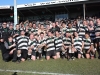 Champion side:  Temuka senior B side celebrate their 28-13  Glover Cup win over Harlequins. 100-0301Magpie magic: Temuka senior B side celebrate their 28-13  Glover Cup win over Harlequins. Captain for the day Quentin Wood and injured skipper Shane Wolczuk with the silverware.