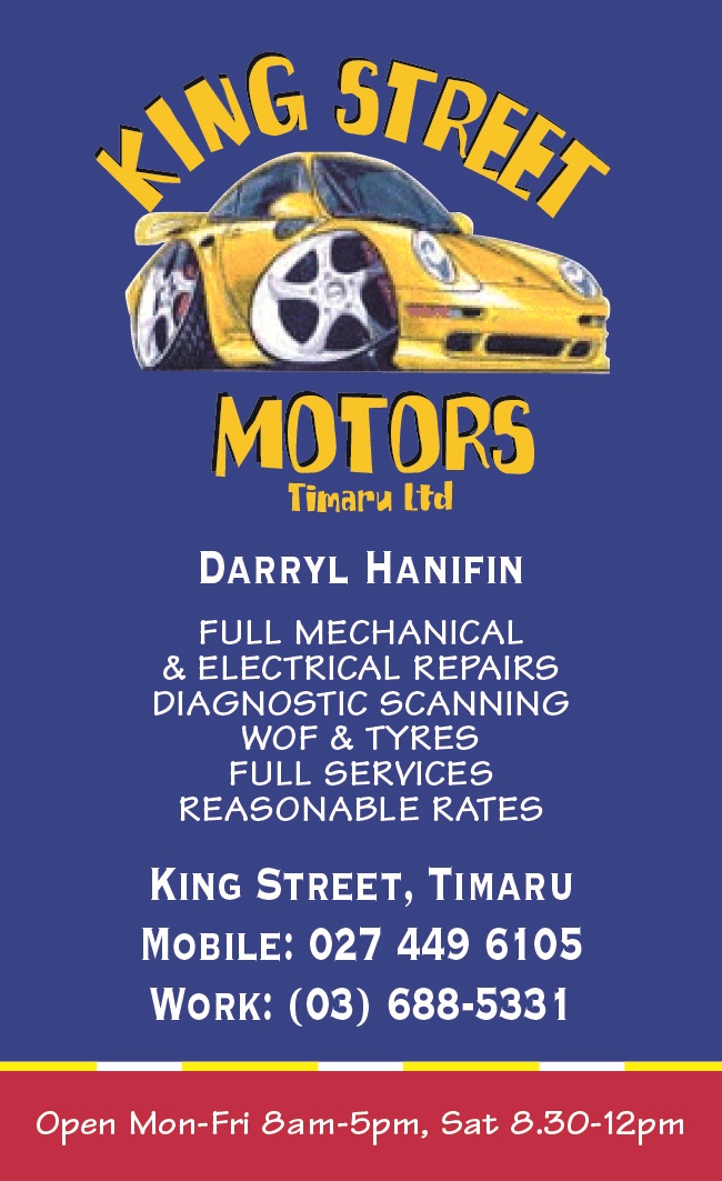 King Street Motors Ltd, Timaru