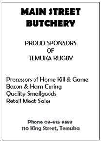 Main Street Butchery Temuka